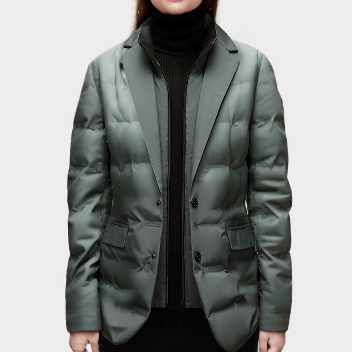 Chaquetón de mujer abrigado y sofisticado