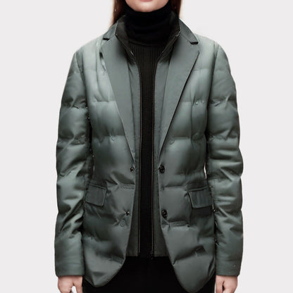 Chaquetón de mujer abrigado y sofisticado