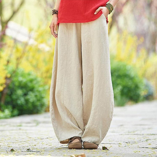 Pantalón Mujer Algodón Suave Ligero - Vestiria