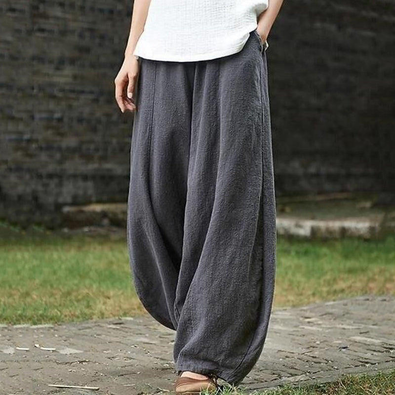 Pantalón Mujer Algodón Suave Ligero