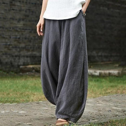 Pantalón Mujer Algodón Suave Ligero