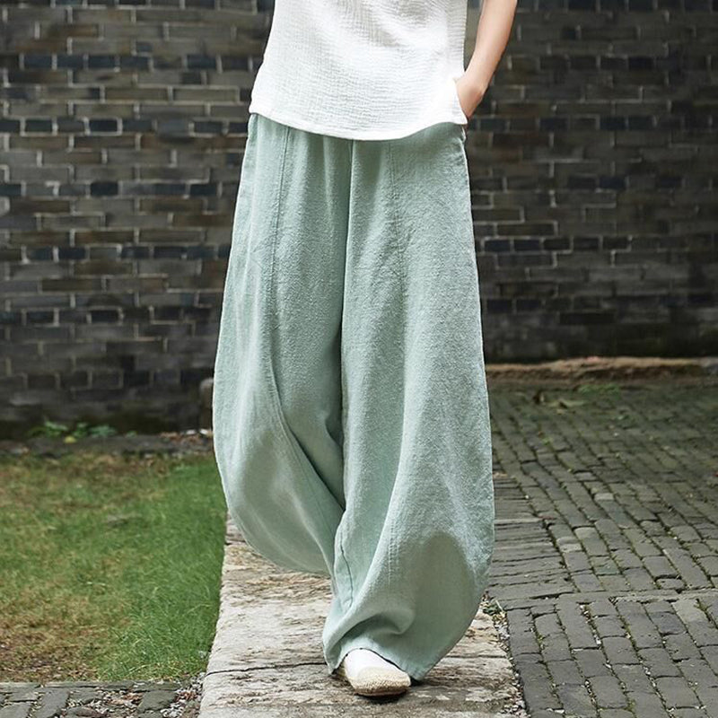 Pantalón Mujer Algodón Suave Ligero