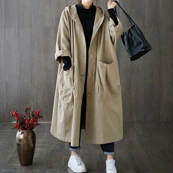 Abrigo Impermeable Mujer Elegante - Vestiria