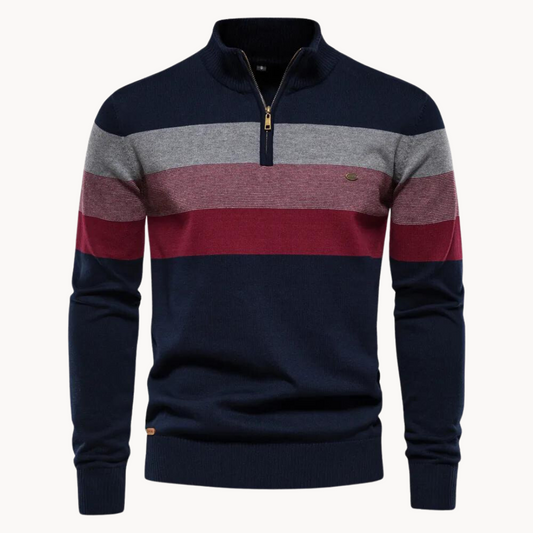 Chaquetón deportivo hombre rayas cortas - Vestiria