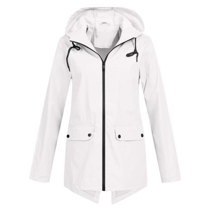 Chaqueta mujer impermeable y ligera con capucha