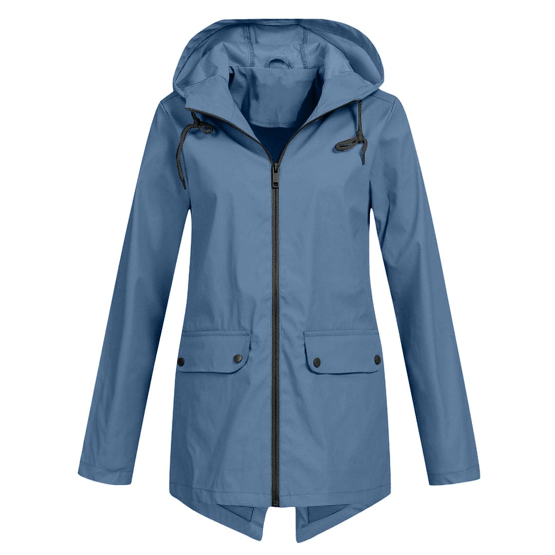 Chaqueta mujer impermeable y ligera con capucha