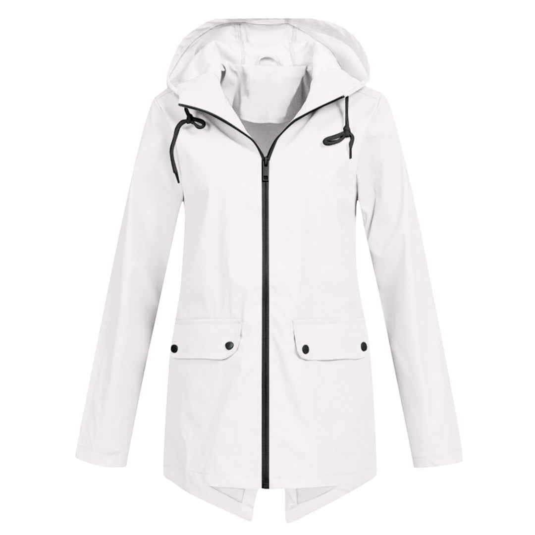 Chaqueta Aislante Impermeable Mujer Capucha