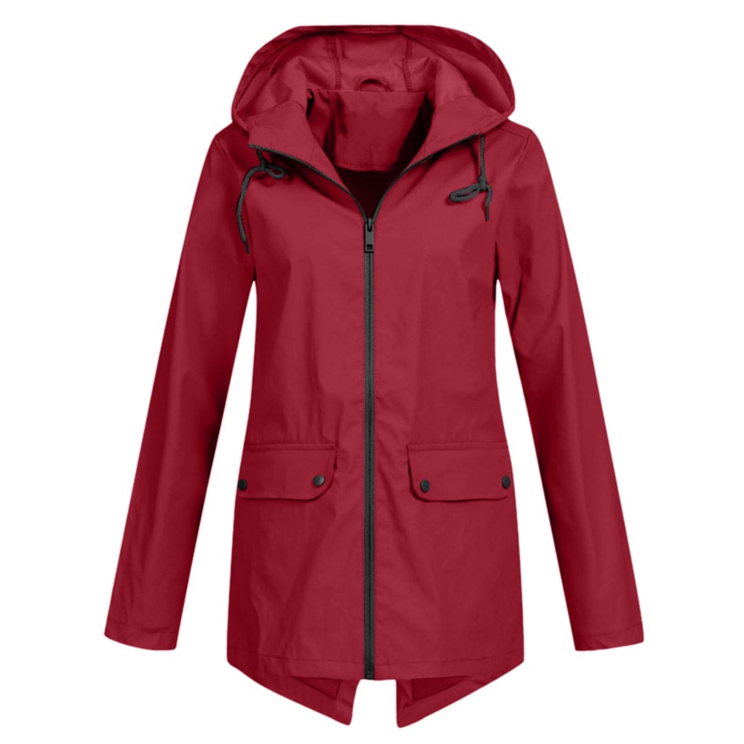 Chaqueta mujer impermeable y ligera con capucha