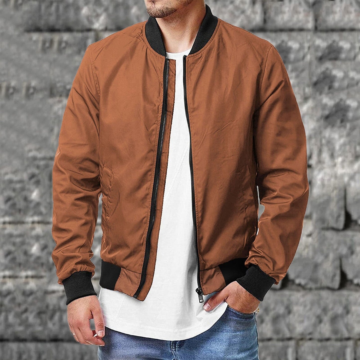 Chaquetón Deportivo Estilo Urbano