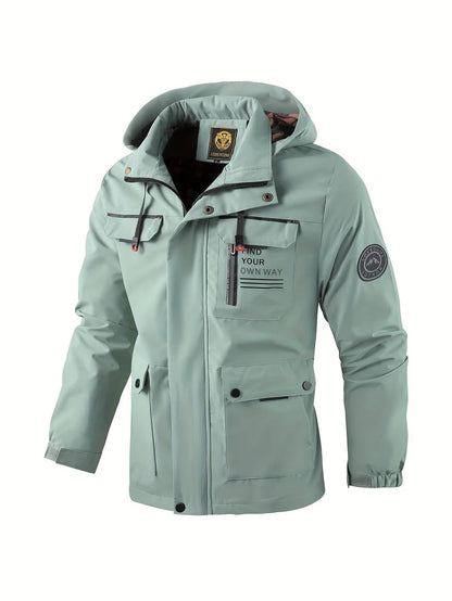 Chaqueta Invierno Impermeable Hombre Abrigo