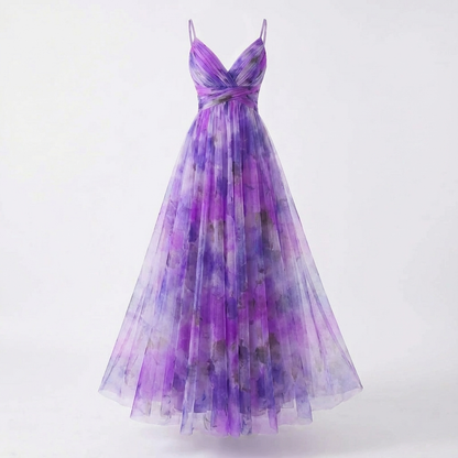 Vestido Maxi con Tirantes Delicados para Mujer