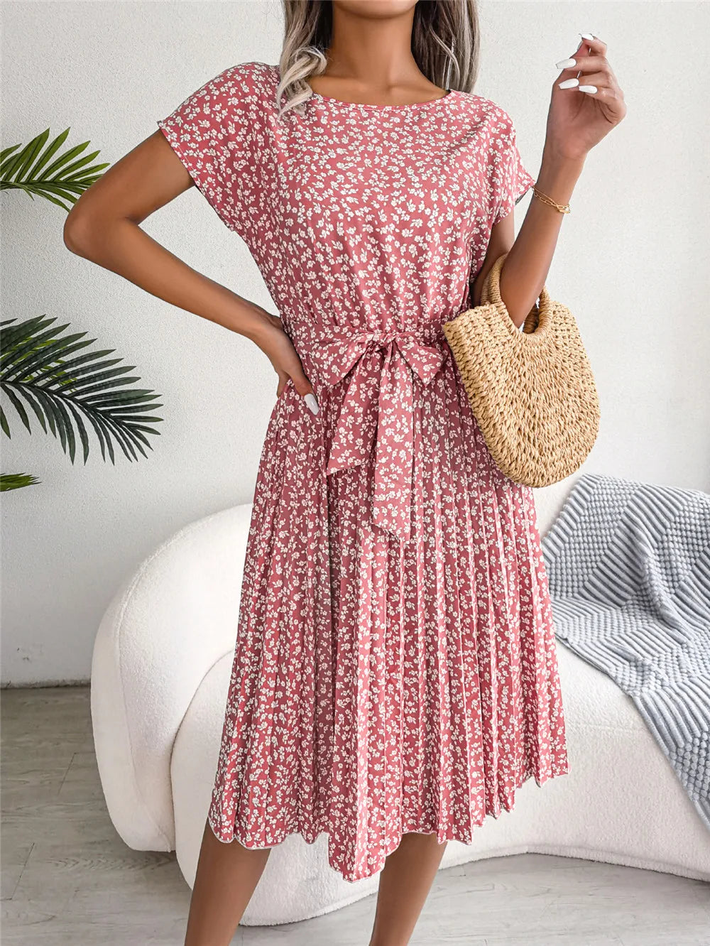 Vestido Floral Verano Ligero - Vestiria