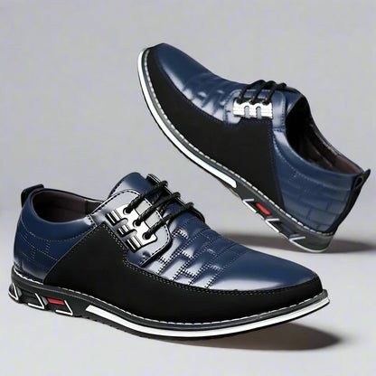 Zapatos de vestir de cuero para hombre elegantes - Vestiria