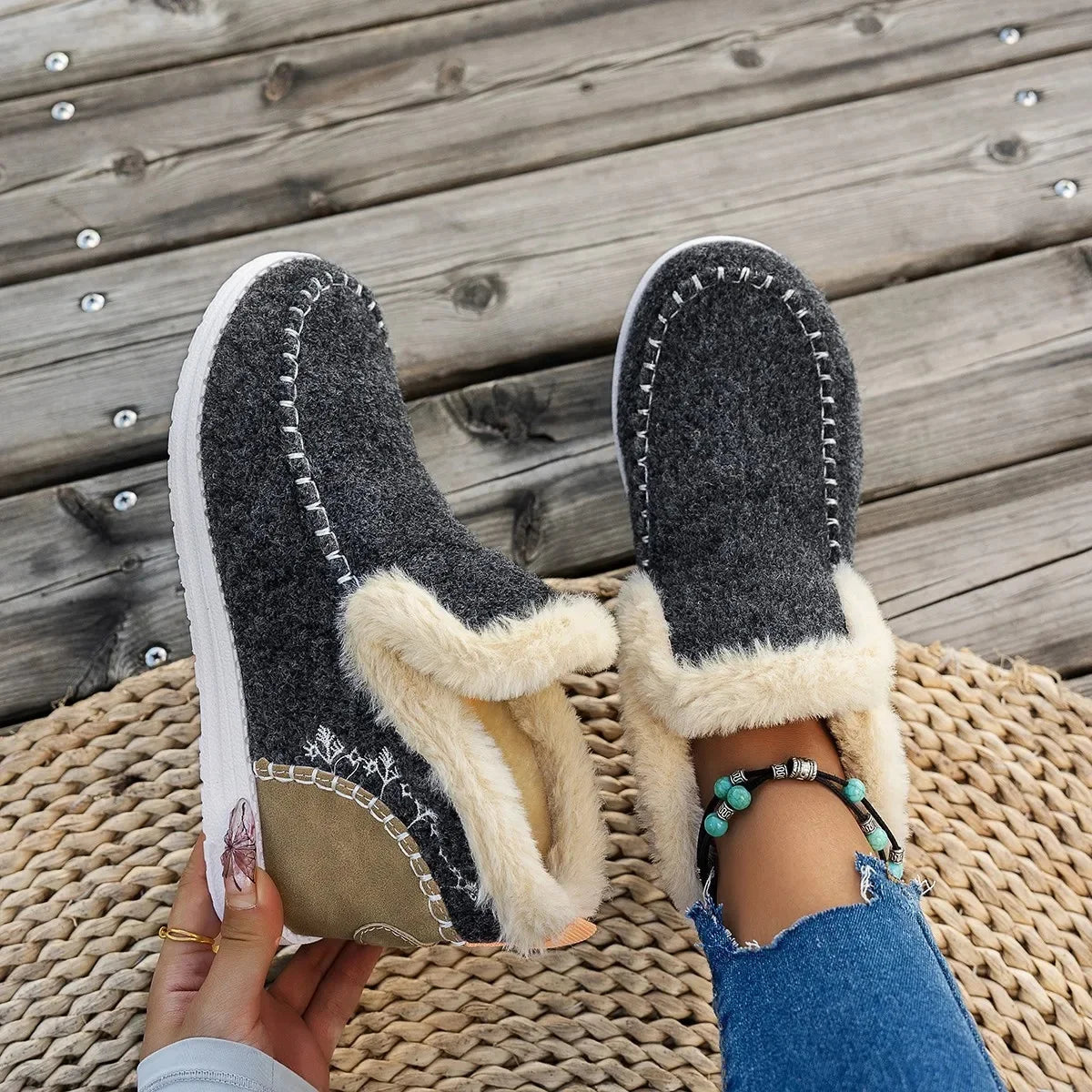 Botas Mujer Invierno Calientes y Acogedoras - Vestiria