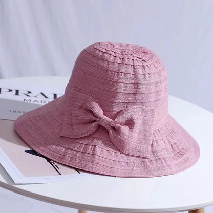 Gorra de playa con cinta