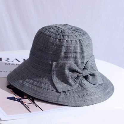 Gorra de playa con cinta