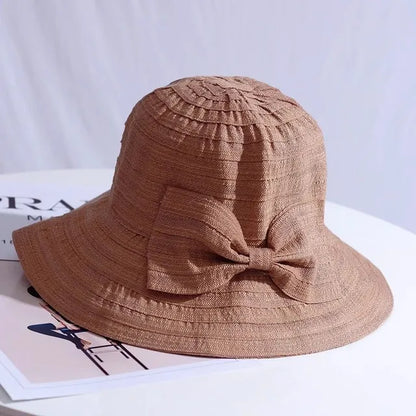 Gorra de playa con cinta