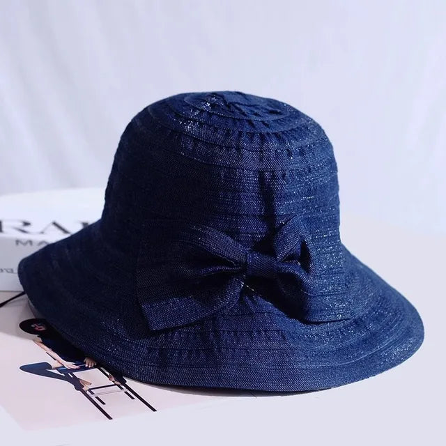 Gorra de playa con cinta