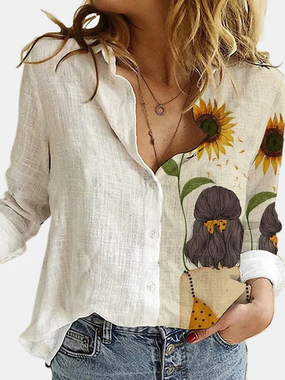 Blusa Artística Inspirada Frida