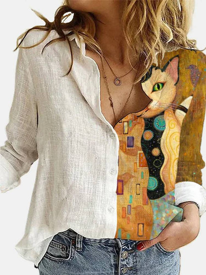 Blusa Artística Inspirada Frida