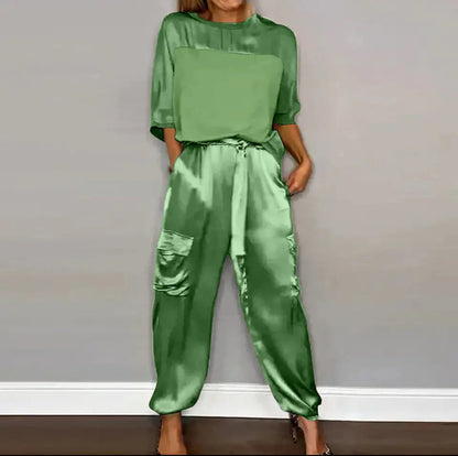 Conjunto Liso Satén Elegante