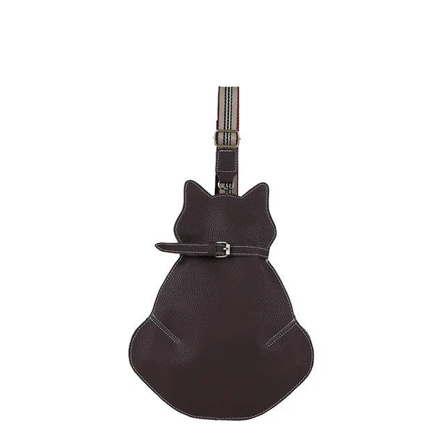 Bolso bandolera gato divertido para mujer