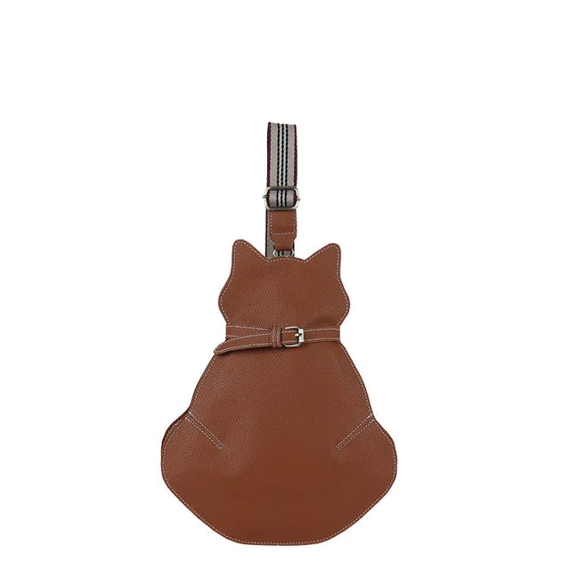 Bolso bandolera gato divertido para mujer