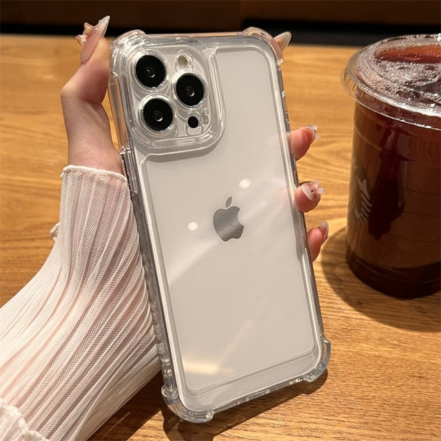 Fundas Móvil Transparente Resistente