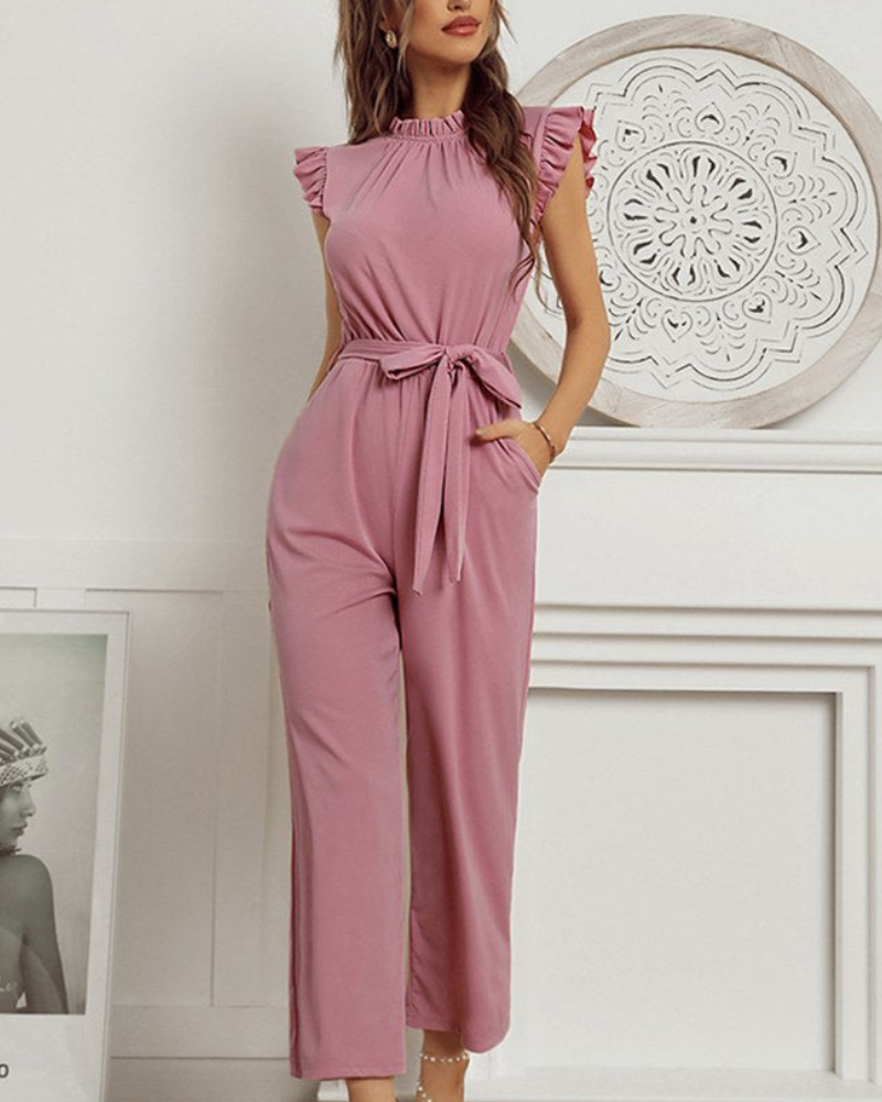 Mono de Mujer con Volantes Elegantes