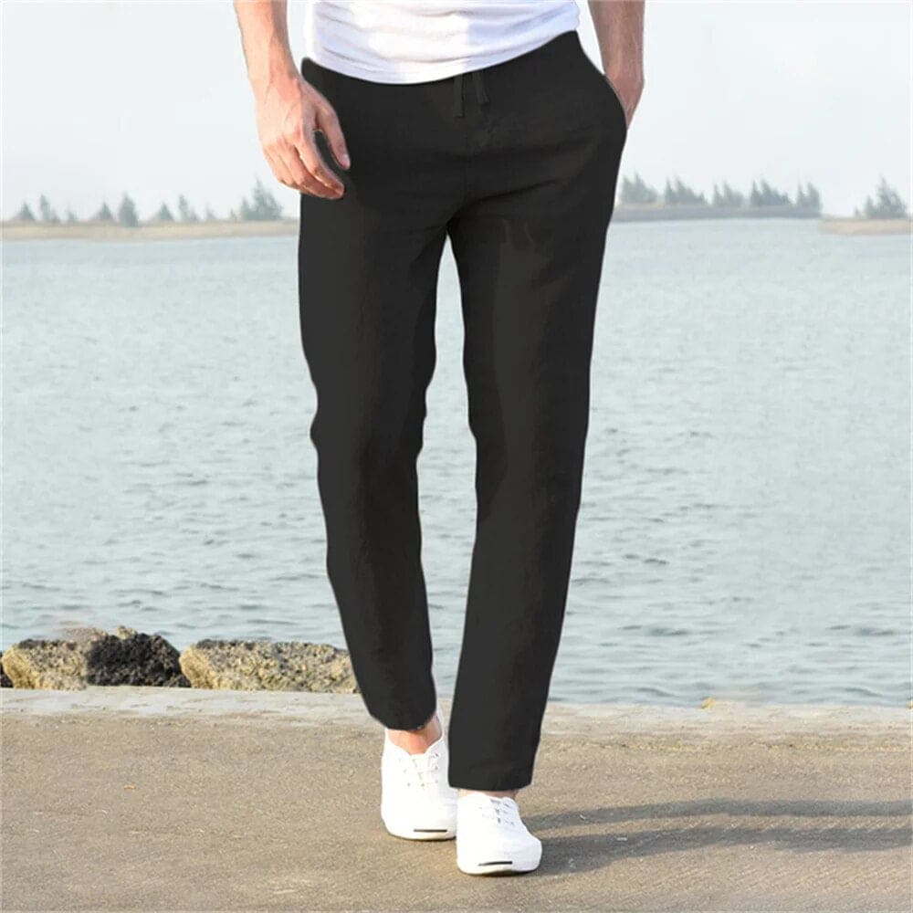 Pantalón recto ligero y cómodo - Vestiria