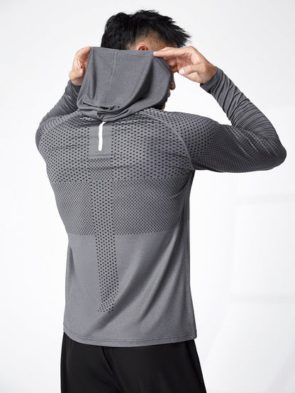 Camisa Hombre Con Capucha Deportiva - Vestiria