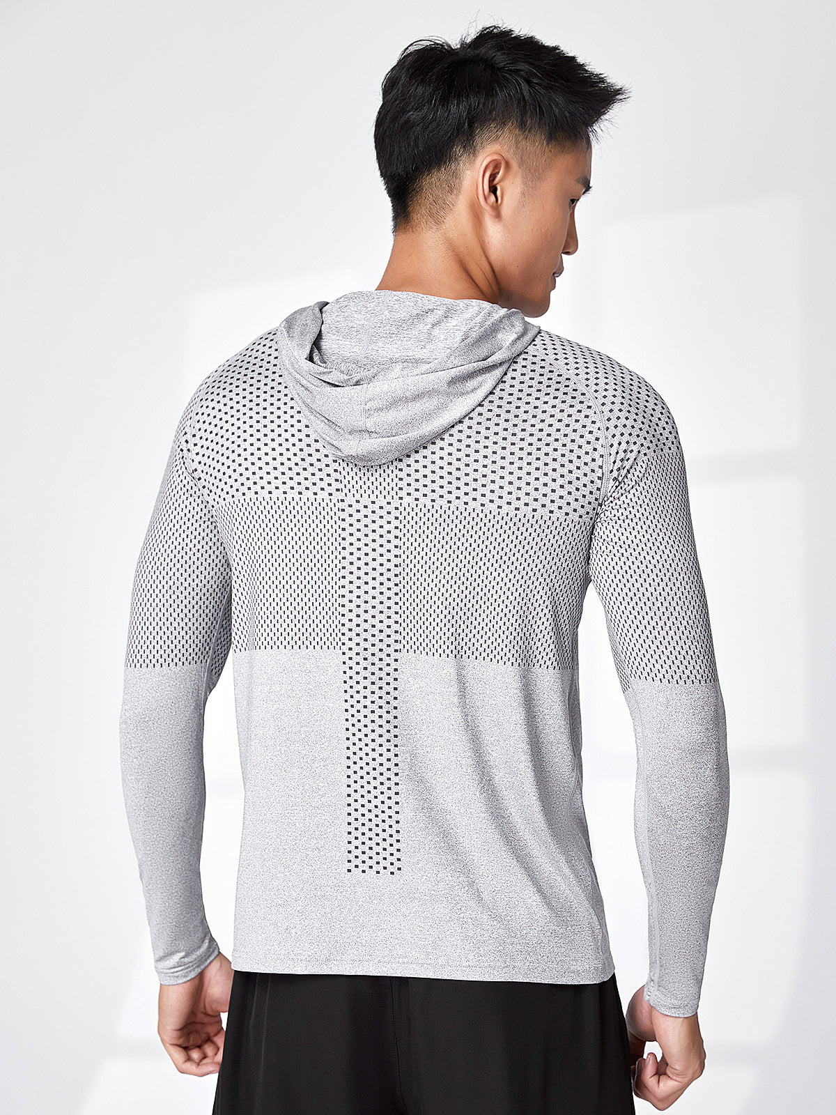 Camisa Hombre Con Capucha Deportiva