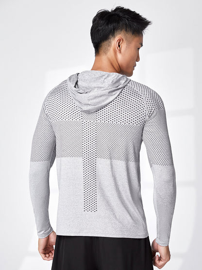 Camisa Hombre Con Capucha Deportiva