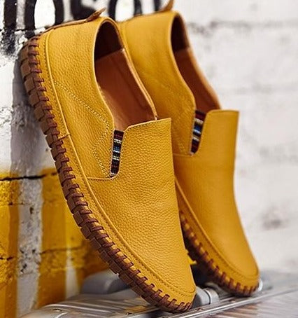Zapatos cómodos para hombre con soporte ortopédico