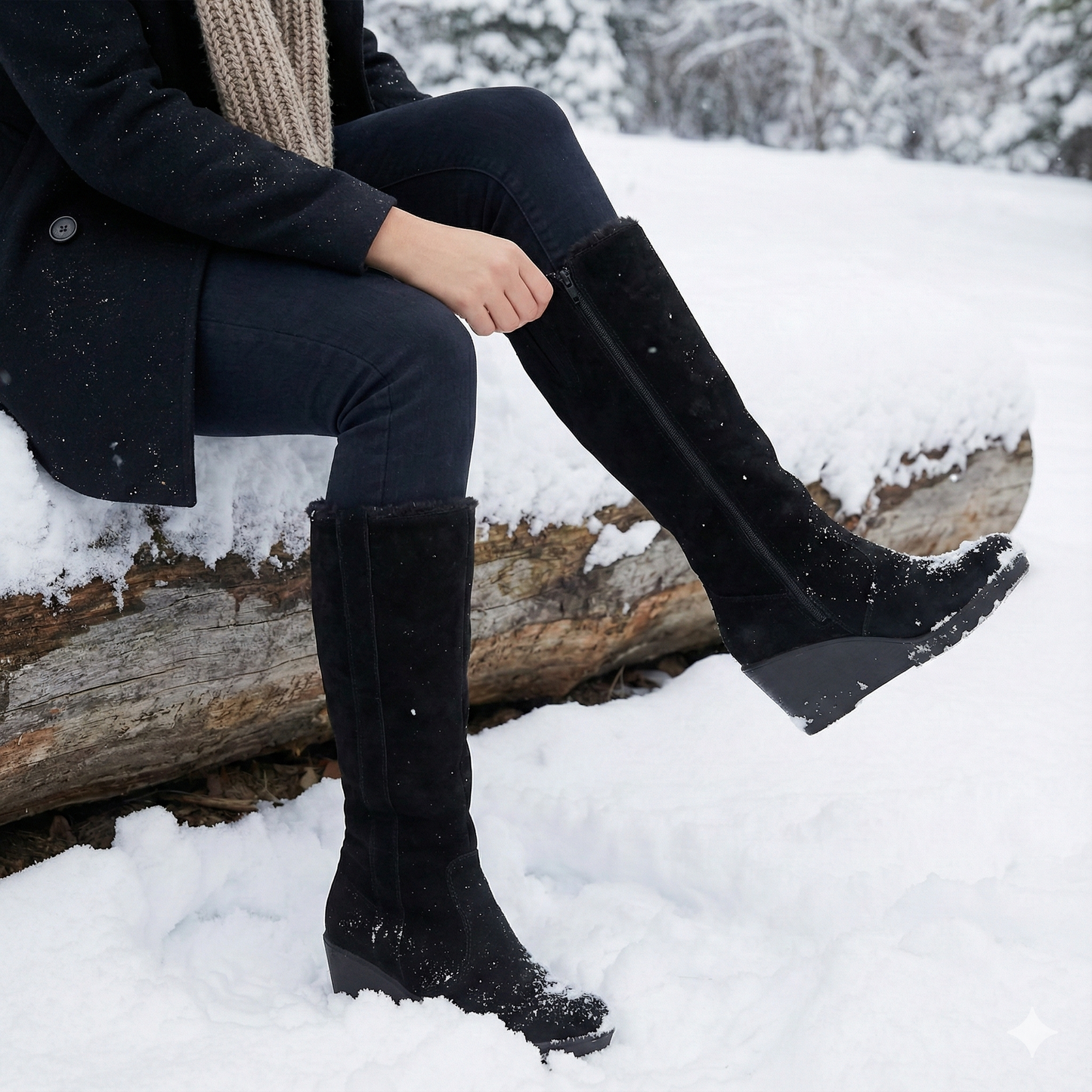 Botas Invierno Mujer Plegables y Aisladas