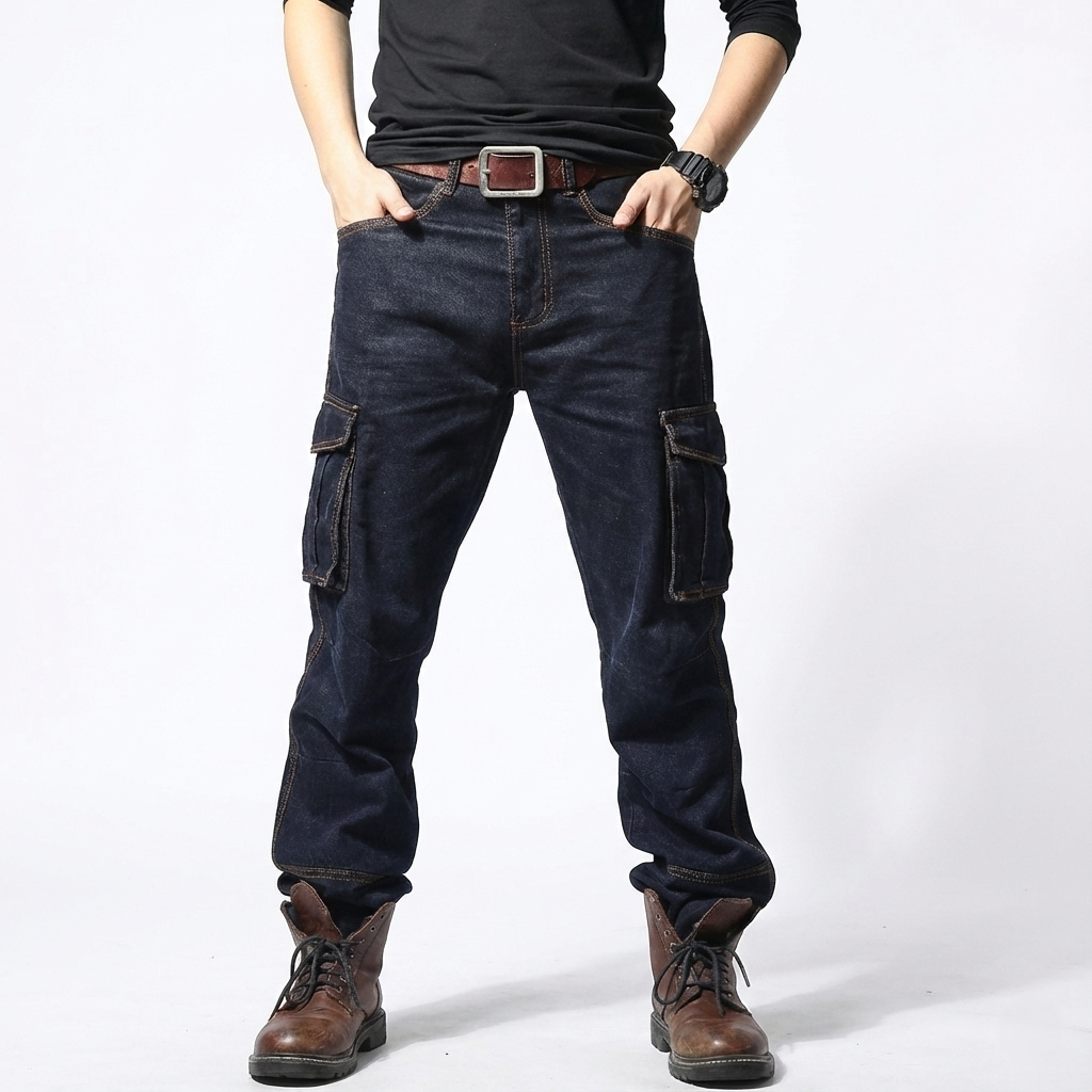 Pantalones cargo anchos hombre Hakon - Vestiria