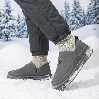 Botas de invierno hombre abrigadas y cálidas