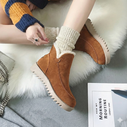 Botas de mujer acolchadas cálidas y cómodas - Vestiria