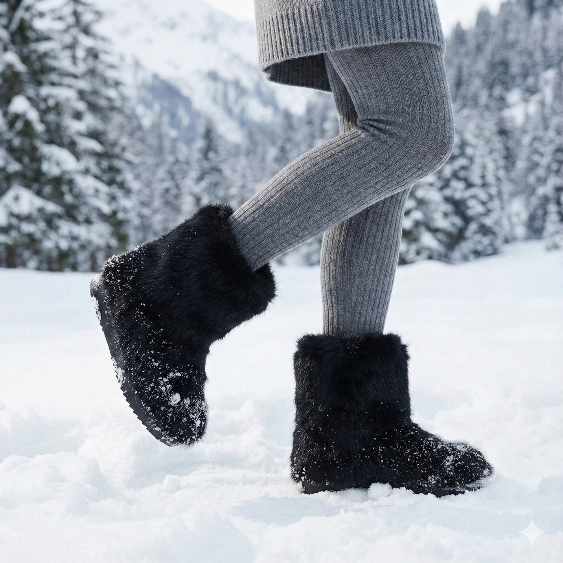 Botas Mujer Invierno Cuña Confortable - Vestiria