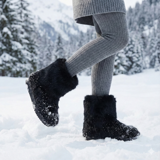 Botas Mujer Invierno Cuña Confortable - Vestiria