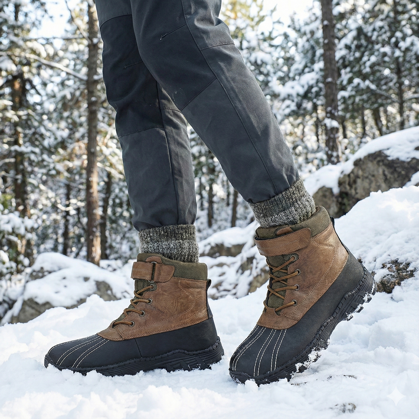 Botas Hombre Impermeables Invierno