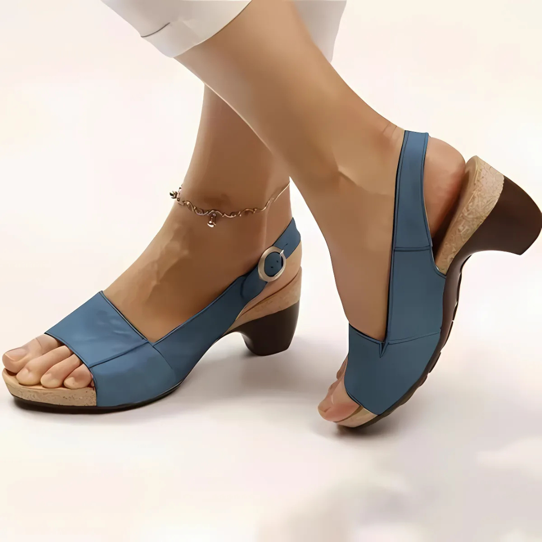 Zapatos Mujer Tacón Bajo Elegantes - Vestiria