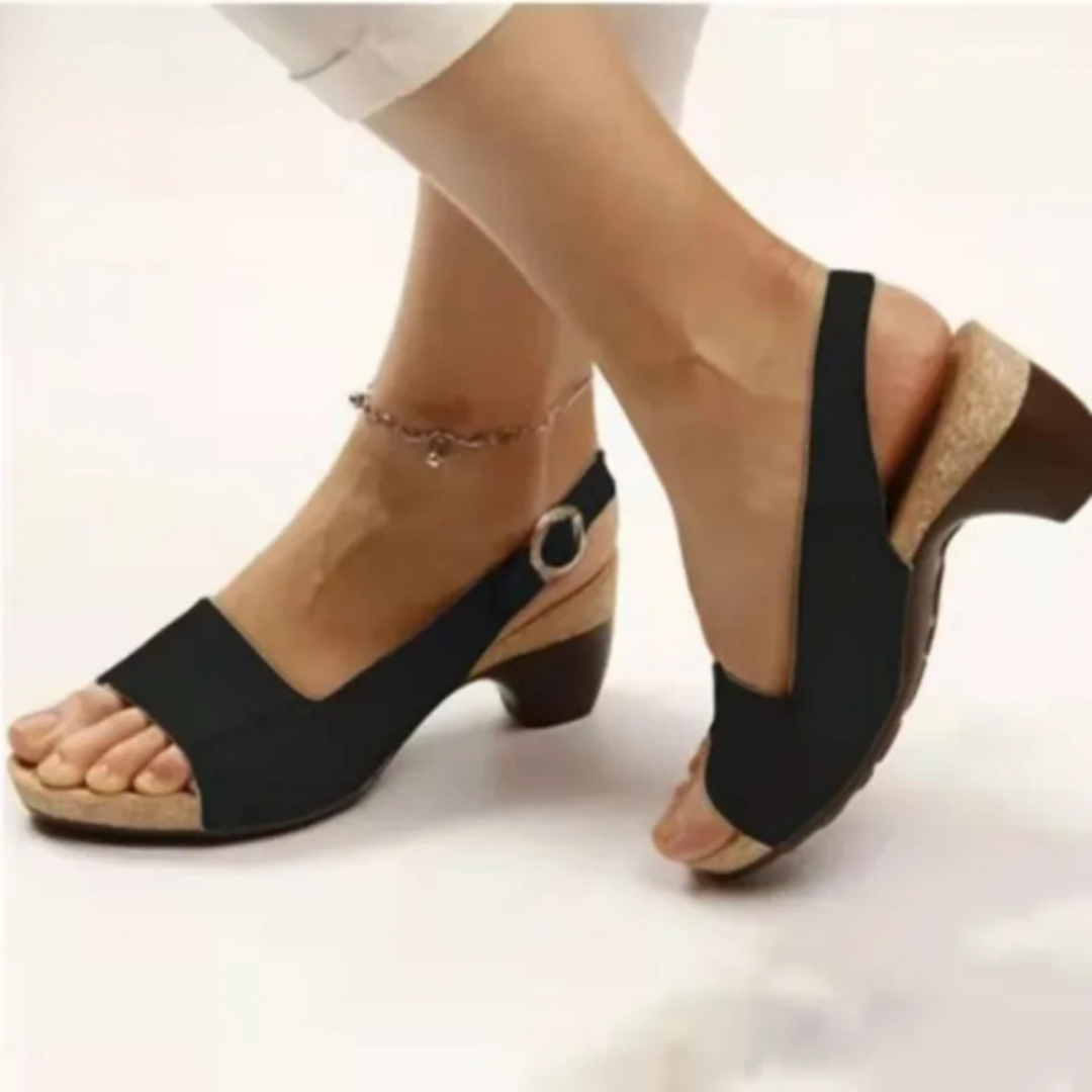 Zapatos de mujer cómodos con tacón bajo