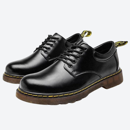 Zapatos Oxford Clásicos de Cuero