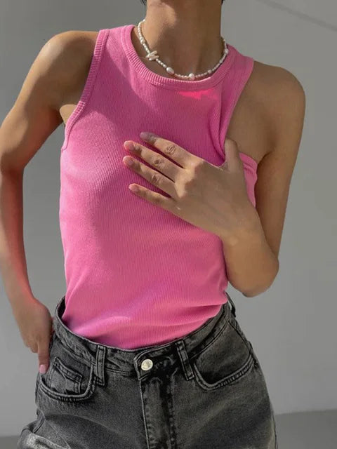 Camisetas de tirantes de mujer moda verano