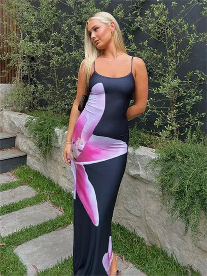 Vestido Maxi Sin Espalda Femenino