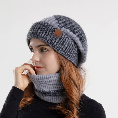 Gorro y Bufanda Mujer Acogedor Invierno