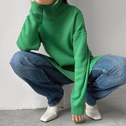 Sudadera Mujer Cuello Alto Estilosa