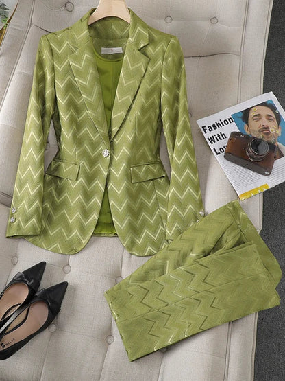 Chaquetas Rayadas Mujer Estilo Casual