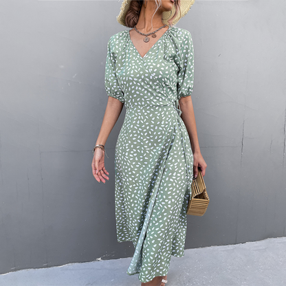 Vestido Midi Elegante Mujer
